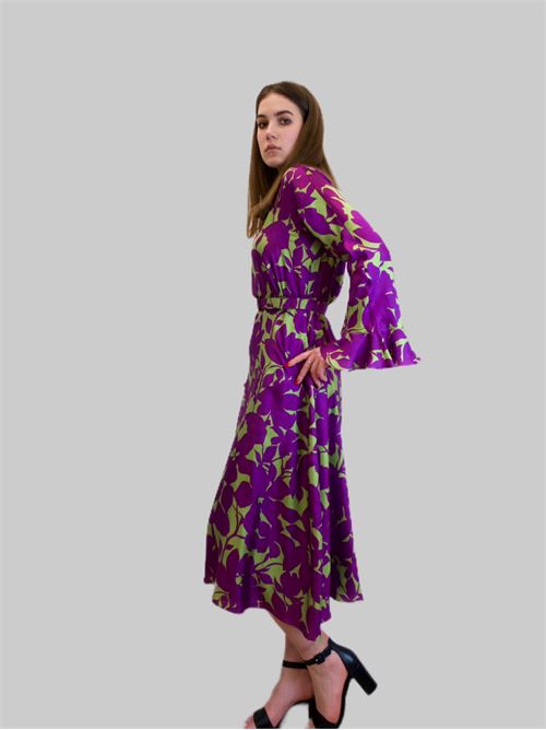 Printed silk dress MAXMARA STUDIO | 2362211134600001